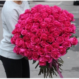 101 малиновая роза