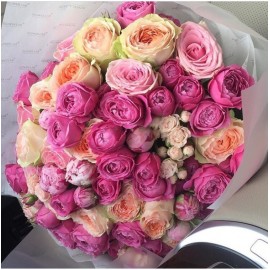 Пионовидный микс